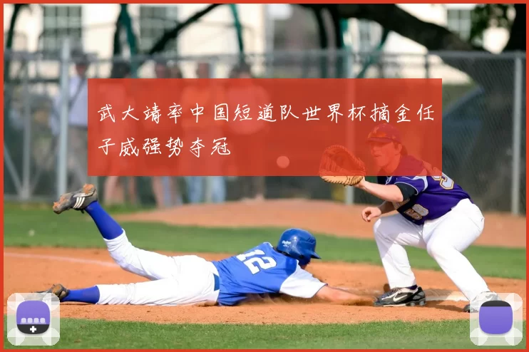 武大靖率中国短道队世界杯摘金任子威强势夺冠